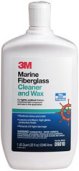 3M� Marine "One Step" Fiberglass Cleaner and Wax 32oz